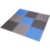 ONE FITNESS Ochranná puzzle podložka HMS MP10 modro-šedá ONE FITNESS Ochranná puzzle podložka HMS MP10 modro-šedá