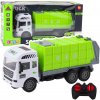 Zelené diaľkovo ovládané smetiarske auto 1:24 Zelené diaľkovo ovládané smetiarske auto 1:24