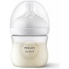 Avent Natural Response priehľadná fľaša s cumlíkom pre podporu rytmu pitia 125 ml Avent Natural Response priehľadná fľaša s cumlíkom pre podporu rytmu pitia 125 ml