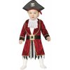 Guirca Detský kostým pre najmenších - Pirát Veľkosť najmenší: 18 - 24 mesiacov
