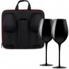 Elegantné obrovské poháre na víno - 2ks v darčekovej krabičke Barva: Černá, objem: 870 ml Elegantné obrovské poháre na víno - 2ks v darčekovej krabičke Barva: Černá, objem: 870 ml