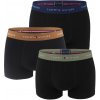 TOMMY HILFIGER - boxerky 3PACK eco firiendly signature cotton essentials black / earth tone waist-XL (101-111 cm) TOMMY HILFIGER - boxerky 3PACK eco firiendly signature cotton essentials black / earth tone waist-XL (101-111 cm)