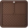 EPIC PET Lick & Snack lízacia podložka štvorec hnedý 20 x 20 cm EPIC PET Lick & Snack lízacia podložka štvorec hnedý 20 x 20 cm