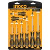 Skrutkovač plochý+krížový sada 8ks CrV INGCO KLC Skrutkovač plochý+krížový sada 8ks CrV INGCO KLC