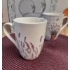 Hrnček porcelán s motívom LEVANDULA 340ml MIX 3 modelov Hrnček porcelán s motívom LEVANDULA 340ml MIX 3 modelov