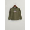 Gant Archive Shield Ls T-shirt zelená
