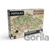 Popular Mapa České republiky 160 dielov Popular Mapa České republiky 160 dielov