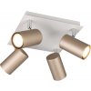 Bodové svietidlo TRIO 802430465 MARLEY GU10 4x 35 W farba meď/hliník Bodové svietidlo TRIO 802430465 MARLEY GU10 4x 35 W farba meď/hliník
