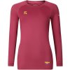 PROGRESS Dámske funkčné tričko s dlhým rukávom THERMATEX LS vínová žltá PROGRESS Dámske funkčné tričko s dlhým rukávom THERMATEX LS vínová žltá