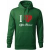 T-ričko I Love Alfa Romeo pánska mikina Farba potlače: Biela, Veľkosť: XXL, Farba mikiny: Tmavozelená T-ričko I Love Alfa Romeo pánska mikina Farba potlače: Biela, Veľkosť: XXL, Farba mikiny: Tmavozelená