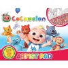 CoComelon - veľký pracovný zošit ARTIST PAD s nálepkami a omaľovánkami, A3 CoComelon - veľký pracovný zošit ARTIST PAD s nálepkami a omaľovánkami, A3