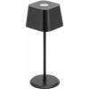 Akumulátorová stolná lampička MALTA, čierna LP-MT-BL Akumulátorová stolná lampička MALTA, čierna LP-MT-BL