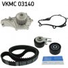 SKF Vodné čerpadlo + sada ozubeného remeňa VKMC03140 SKF Vodné čerpadlo + sada ozubeného remeňa VKMC03140