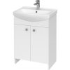 Cersanit Cersania+Rubid, umývadlová skrinka + umývadlo 60cm, biela, S805-002-DSM
