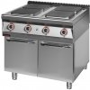 KROMET Elektrický sporák so 4 platničkami 900 mm, 4x4 kW na uzavretom podstavci skrinky, 900x900x900 mm | KROMET, 900.KE-4.S.D KROMET Elektrický sporák so 4 platničkami 900 mm, 4x4 kW na uzavretom podstavci skrinky, 900x900x900 mm | KROMET, 900.KE-4.S.D