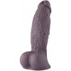 HiSmith LN031 Huge Ultra-Realistic Premium Silicone Dildo 36.5cm Brown