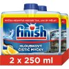 Finish čistič umývačky riadu Citrón 2 x 250 ml Finish čistič umývačky riadu Citrón 2 x 250 ml