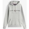 Tommy Hilfiger Core Tommy Logo Hoody šedá