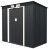 IWHOME Zahradní domek ZEUS 2A 2,43 m² antracit IWH-10230005 IWHOME Zahradní domek ZEUS 2A 2,43 m² antracit IWH-10230005
