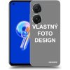 Púzdro Picasee silikónové Asus Zenfone 9 - Vlastný design/motiv čiré