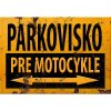 Ceduľa parkovisko pre Motocykle ceduľa 30cm x 20cm Plechová tabuľa Ceduľa parkovisko pre Motocykle ceduľa 30cm x 20cm Plechová tabuľa