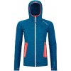 Ortovox Fleece Light Hoody světle modrá Ortovox Fleece Light Hoody světle modrá
