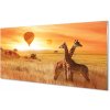 Nástenný panel Balóny neba žirafa 100x50 cm Nástenný panel Balóny neba žirafa 100x50 cm