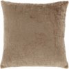 Textilomanie Dekoratívny vankúš TAFFY 45x45 cm, hnedý Textilomanie Dekoratívny vankúš TAFFY 45x45 cm, hnedý