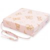 Detský podsedák na stoličku New Baby BASIC Bear pink Detský podsedák na stoličku New Baby BASIC Bear pink