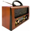 Kuchynské Rádio Prenosné Akumulátorové Sieťové Bluetooth Retro Vintage Kuchynské Rádio Prenosné Akumulátorové Sieťové Bluetooth Retro Vintage