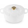 Le Creuset - Liatinový hrniec okrúhly 26cm/5,3l Petal Biely Le Creuset - Liatinový hrniec okrúhly 26cm/5,3l Petal Biely