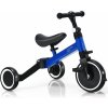 COSTWAY 3 v 1 detská trojkolka a bežecký bicykel a balančný bicykel s nastaviteľným sedadlom a riadidlami, detská trojkolka s odnímateľnými pedálmi, pre deti od 1 do 3 rokov (modrá)
