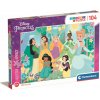 CLEMENTONI Třpytivé puzzle Disney princezny v zahradě 104 dílků CLEMENTONI Třpytivé puzzle Disney princezny v zahradě 104 dílků
