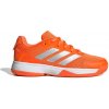 Detská tenisová obuv adidas Kids Tennis Shoes Lucid Orange/Silver Met./Ftwr White EUR 38 Detská tenisová obuv adidas Kids Tennis Shoes Lucid Orange/Silver Met./Ftwr White EUR 38