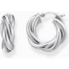Thomas Sabo CR742-001-21 Bold - Silver Hoop Earrings 20,0 mm Intertwined design Thomas Sabo CR742-001-21 Bold - Silver Hoop Earrings 20,0 mm Intertwined design