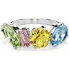 Swarovski Prsteň s farebnými Swarovski kryštálmi Gema 570894