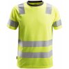 Snickers Workwear reflexné tričko AllroundWork tr. 2 žlté XL