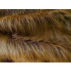 Umelá kožušina, ryšavo hnedá, 90 mm vlas metráž: min. 0,2 bm Umelá kožušina, ryšavo hnedá, 90 mm vlas metráž: min. 0,2 bm
