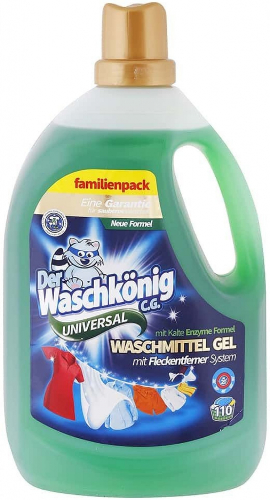 Waschkoning Gél na pranie Waschkoning universal 3,305 l 110 PD
