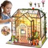 ROBOTIME Rolife DIY 3D dřevěné puzzle Vysněný zahradní dům s LED osvětlením 240 ks ROBOTIME Rolife DIY 3D dřevěné puzzle Vysněný zahradní dům s LED osvětlením 240 ks