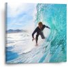 Sablio Obraz surfista na vlne - 50x50 cm Sablio Obraz surfista na vlne - 50x50 cm