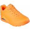Skechers dámska rekreačná obuv Uno Night Shades neon orange 2025 oranžová