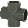 Aquaram PVC tvarovka - kríž 32 mm, DN=32 mm, d=43 mm, lepenie / lepenie 0222600032 Aquaram PVC tvarovka - kríž 32 mm, DN=32 mm, d=43 mm, lepenie / lepenie 0222600032