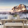 Samolepiaca fototapeta zimné Krkonoše v objatí hmly Samolepiaca fototapeta zimné Krkonoše v objatí hmly