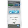 VET LIFE Natural Neutered granule pre kastrované psy do 10 kg hmotnosti, Hmotnosť balenia (g): 10 kg VET LIFE Natural Neutered granule pre kastrované psy do 10 kg hmotnosti, Hmotnosť balenia (g): 10 kg