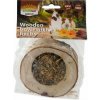 Pochúťka Nature Land Nibble miska plnená bylinkami drevená 120g Pochúťka Nature Land Nibble miska plnená bylinkami drevená 120g