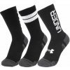 Unisex ponožky Under Armour, PERFORMANCE čierna,biela,tmavo sivá, M Unisex ponožky Under Armour, PERFORMANCE čierna,biela,tmavo sivá, M