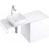Doska pod umývadlo pod umývadlo Ravak Comfort 120x2x46,5 cm biela lesk X000001381 Doska pod umývadlo pod umývadlo Ravak Comfort 120x2x46,5 cm biela lesk X000001381