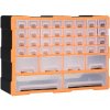 vidaXL Organizér so 40 zásuvkami 52x16x37,5 cm vidaXL Organizér so 40 zásuvkami 52x16x37,5 cm
