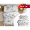 Áčko a.s. Ružomberok Bavlnené obliečky 1+1 GRACE White Áčko a.s. Ružomberok Bavlnené obliečky 1+1 GRACE White